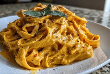 Pumpkin Alfredo Pasta