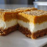 Pumpkin Pie Cheesecake Bars