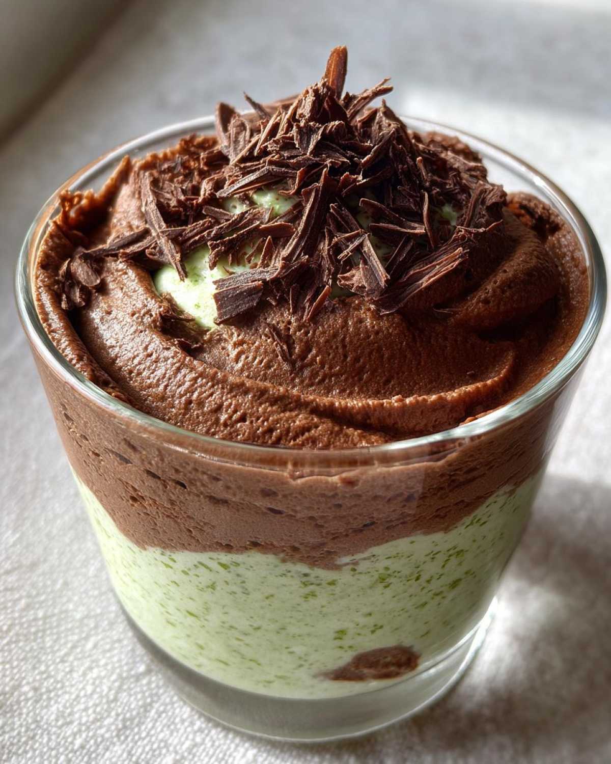 Rich Chocolate Peppermint Mousse - detail 1