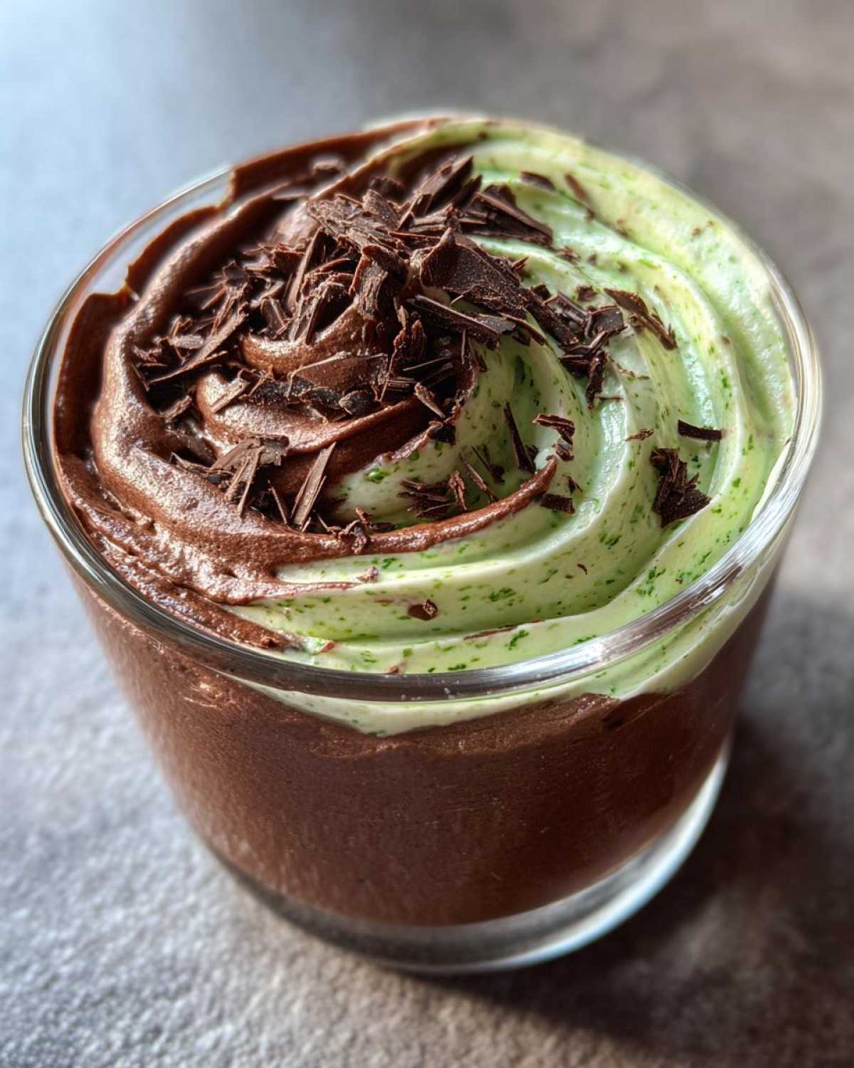 Rich Chocolate Peppermint Mousse - detail 3