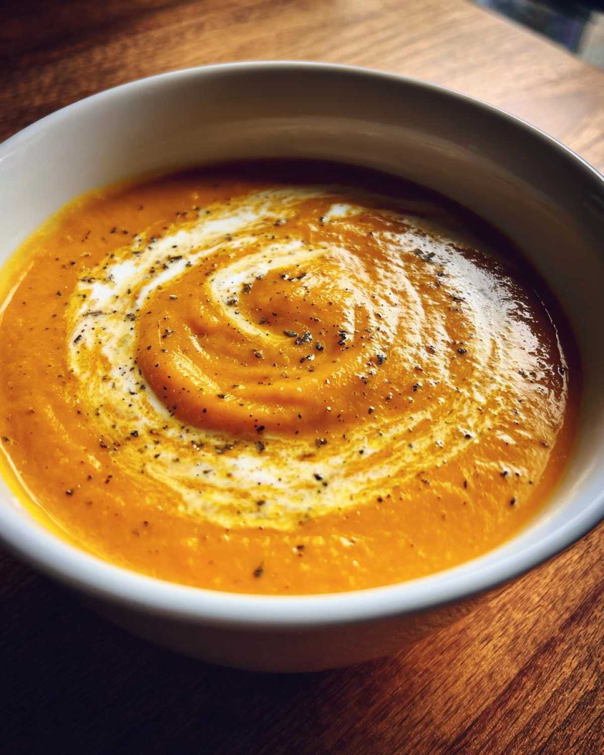 Roasted Carrot Ginger Soup - detail 4