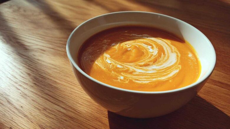 Roasted Carrot Ginger Soup