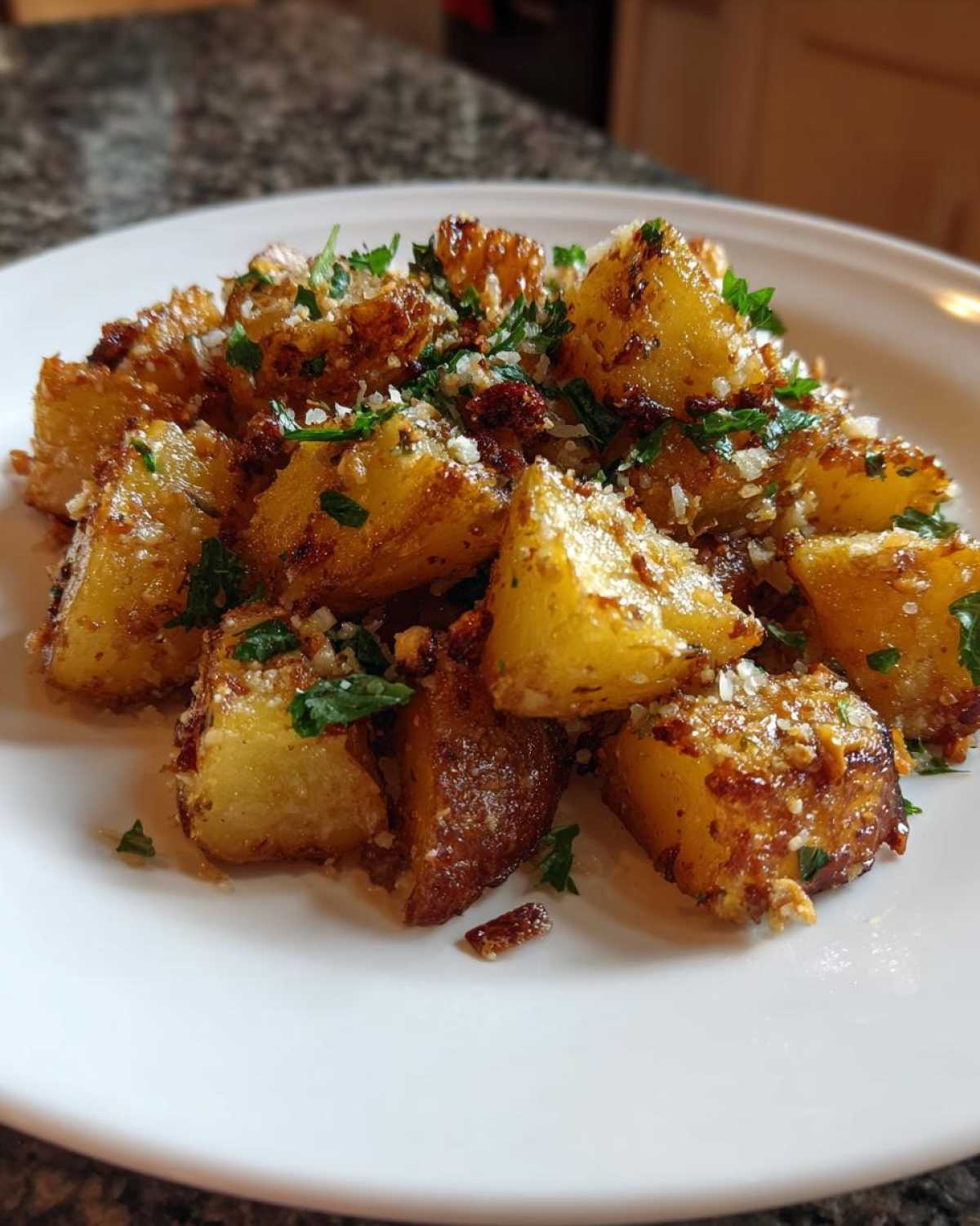 Roasted Garlic Parmesan Potatoes - detail 4