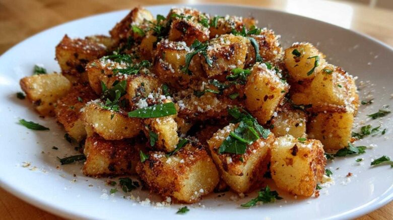 Roasted Garlic Parmesan Potatoes