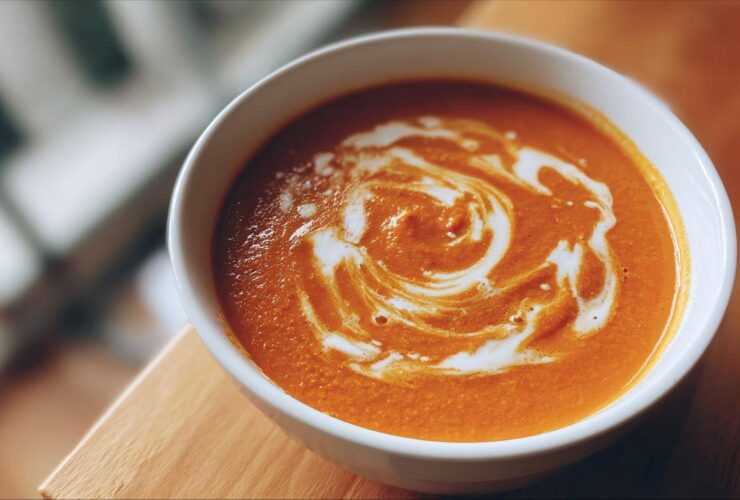 Roasted Red Pepper Bisque