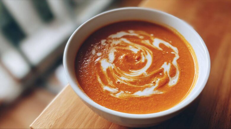 Roasted Red Pepper Bisque