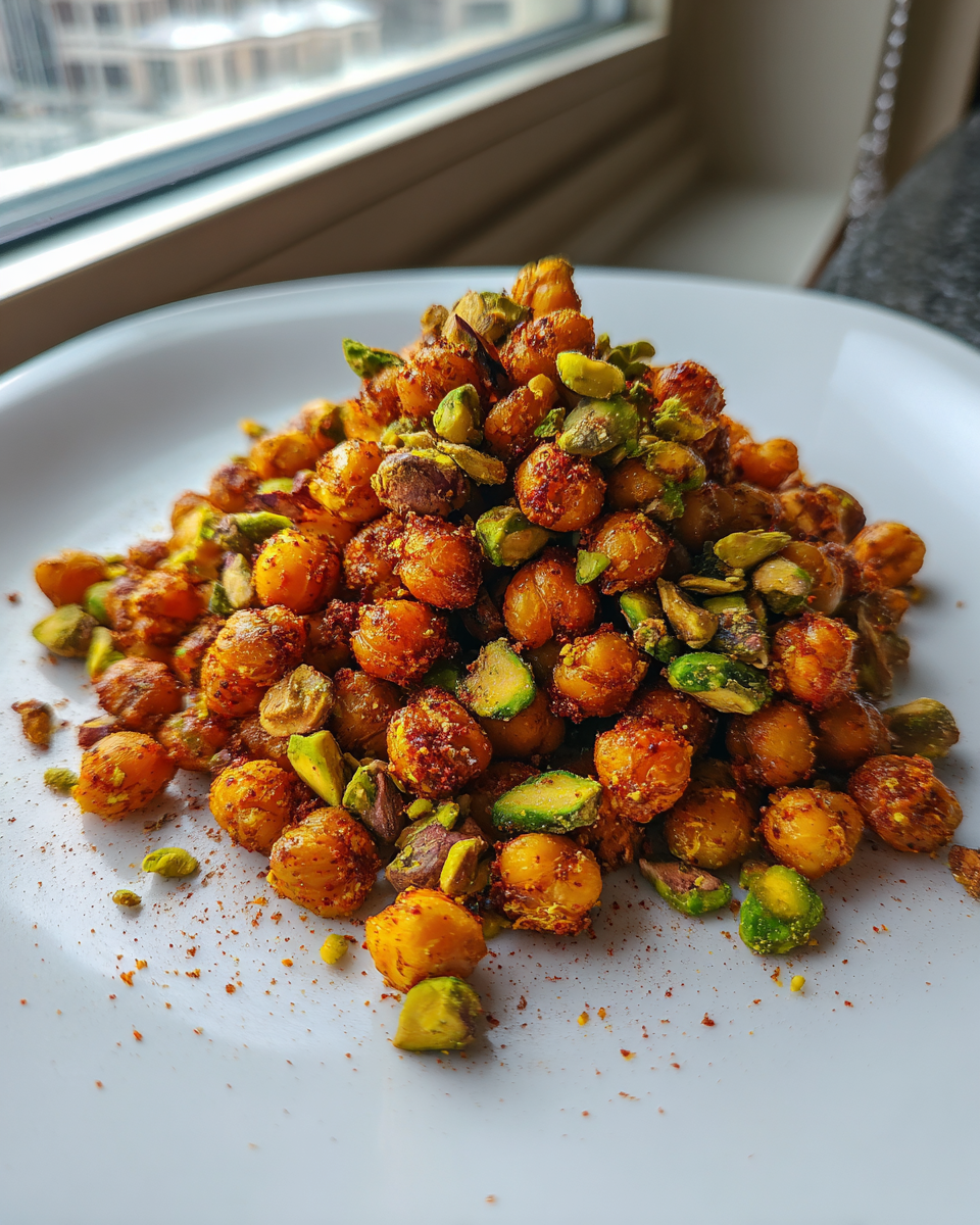 Roasted Spicy Pistachio Chickpeas - detail 2