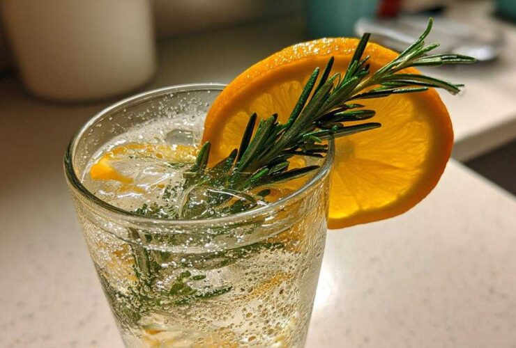 Rosemary Citrus Sparkler