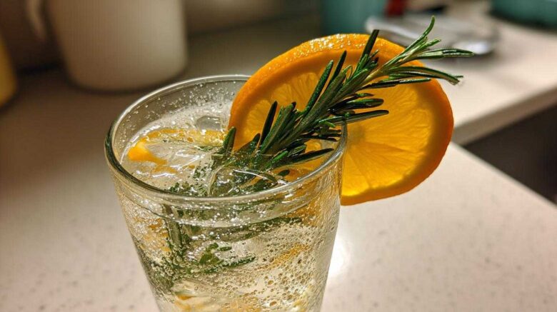 Rosemary Citrus Sparkler