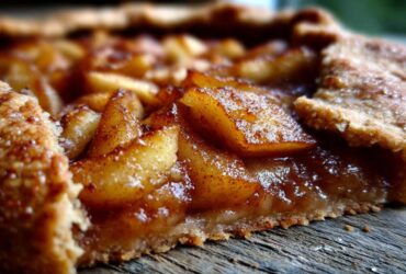 Rustic Spiced Pear Galette