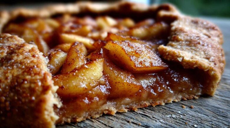 Rustic Spiced Pear Galette