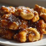 Salted Cashew Caramel Clusters