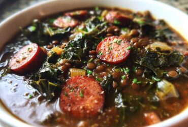 Sausage Kale Lentil Stew