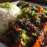 Sesame Ginger Beef Bowl