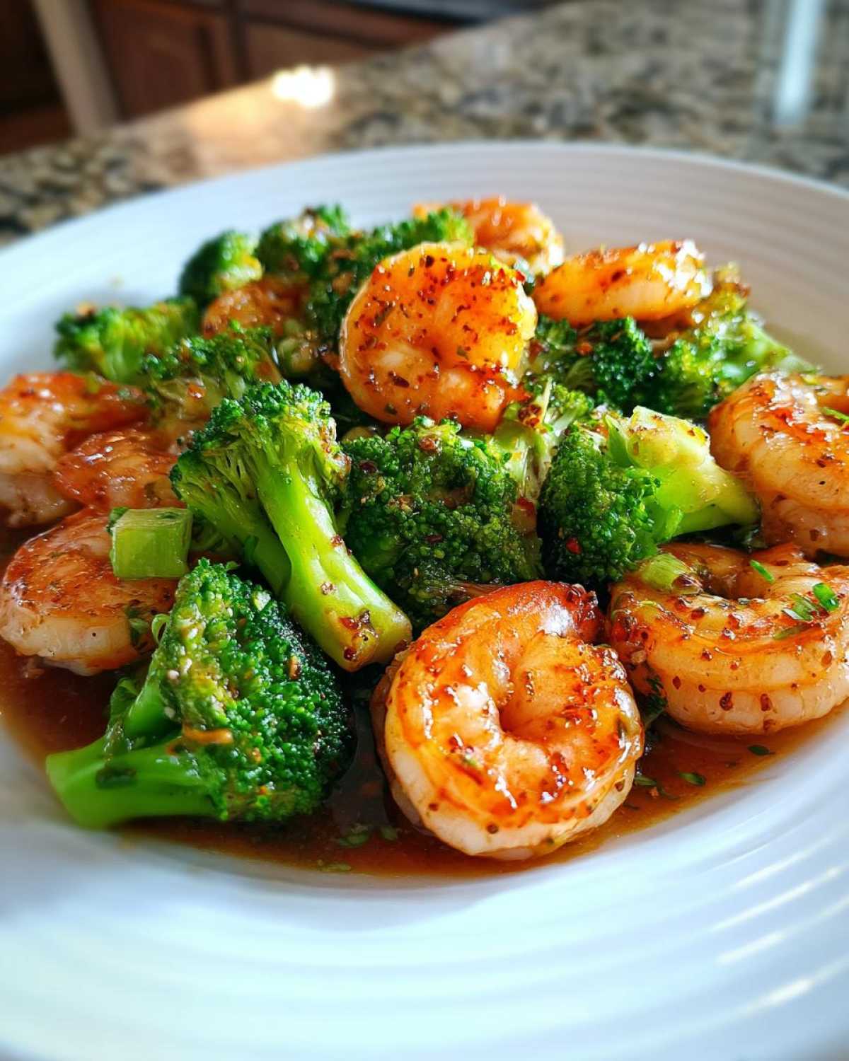 Shrimp and Broccoli Stir Fry - detail 1