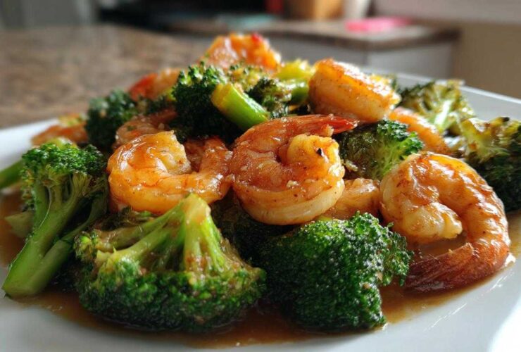 Shrimp and Broccoli Stir Fry