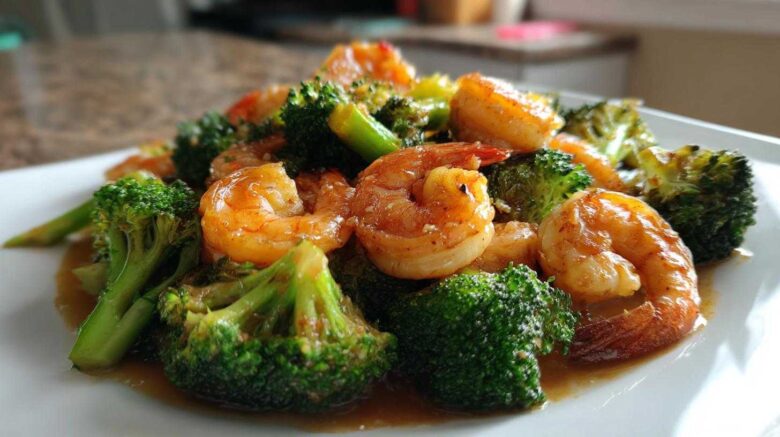 Shrimp and Broccoli Stir Fry