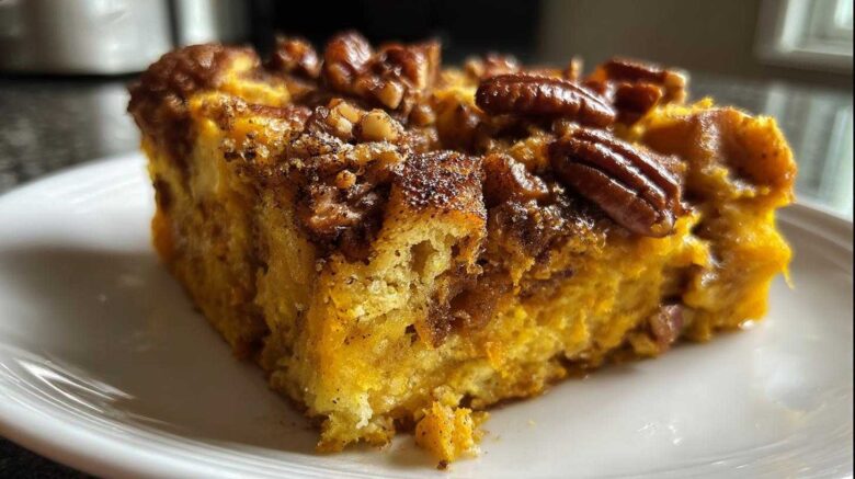 Slow Cooker Pumpkin Spice Casserole
