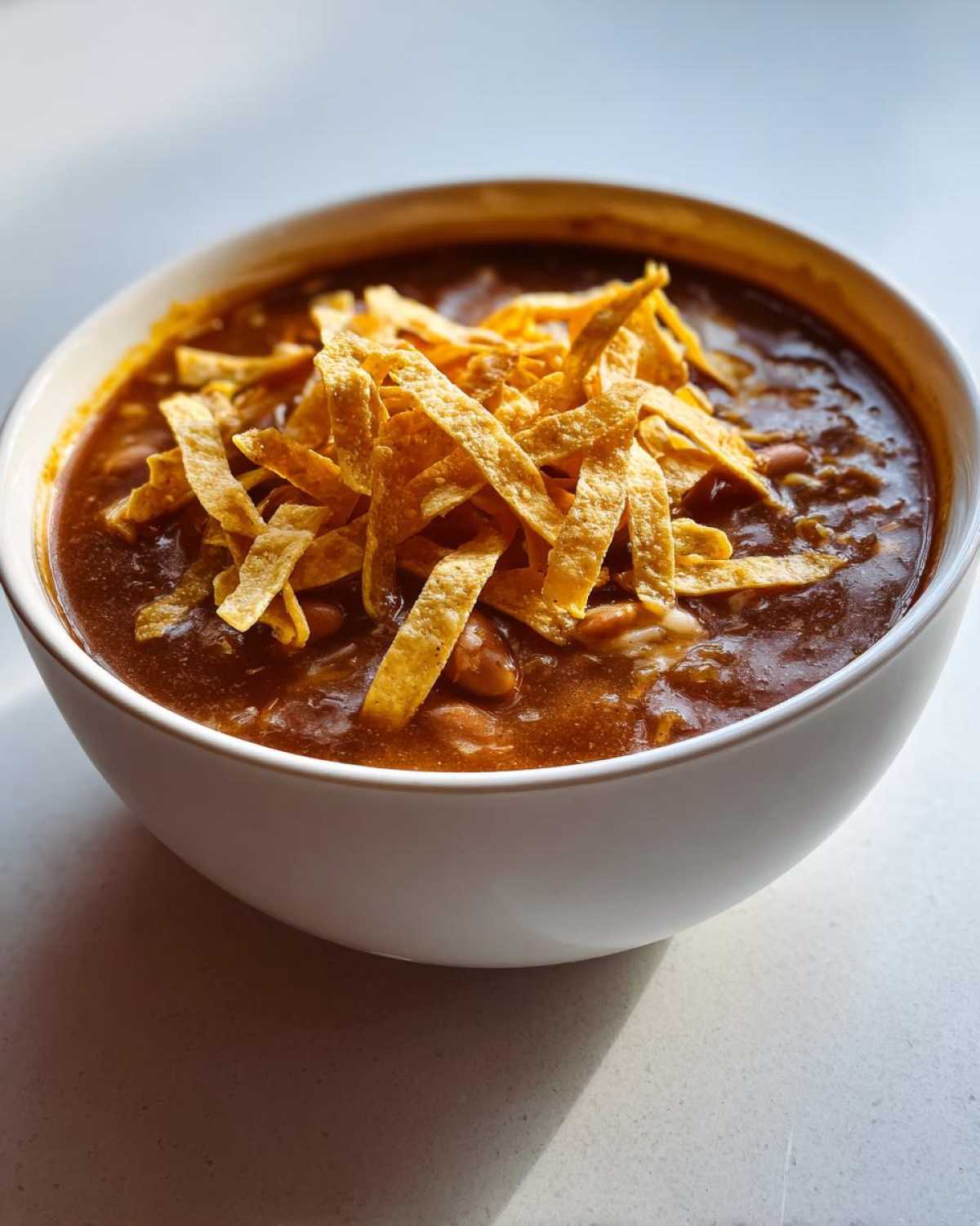Smoky Tortilla Bean Soup - detail 1