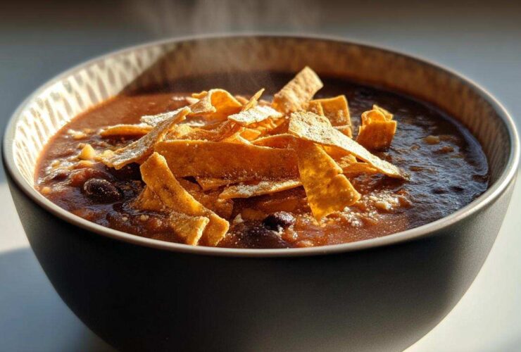 Smoky Tortilla Bean Soup