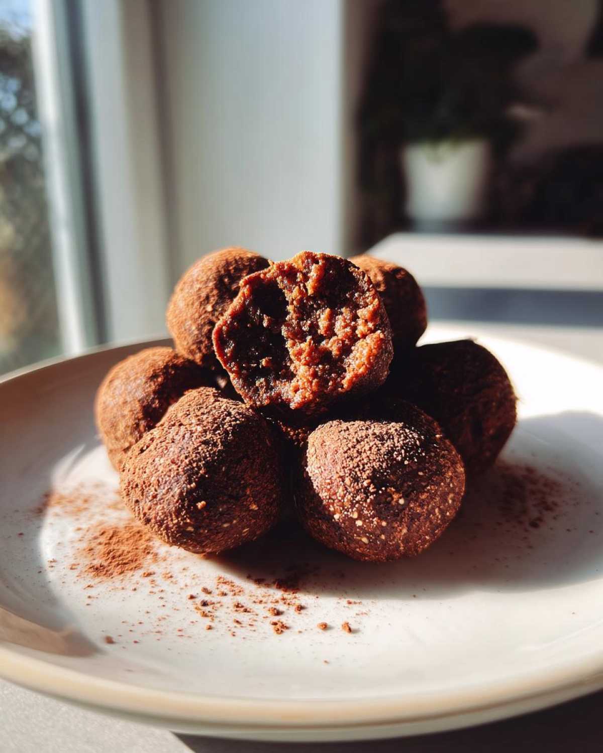 Soft Gingerbread Protein Balls - detail 1