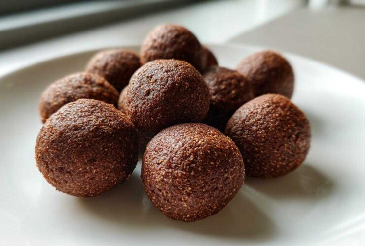 Soft Gingerbread Protein Balls