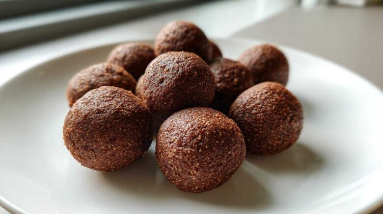 Soft Gingerbread Protein Balls