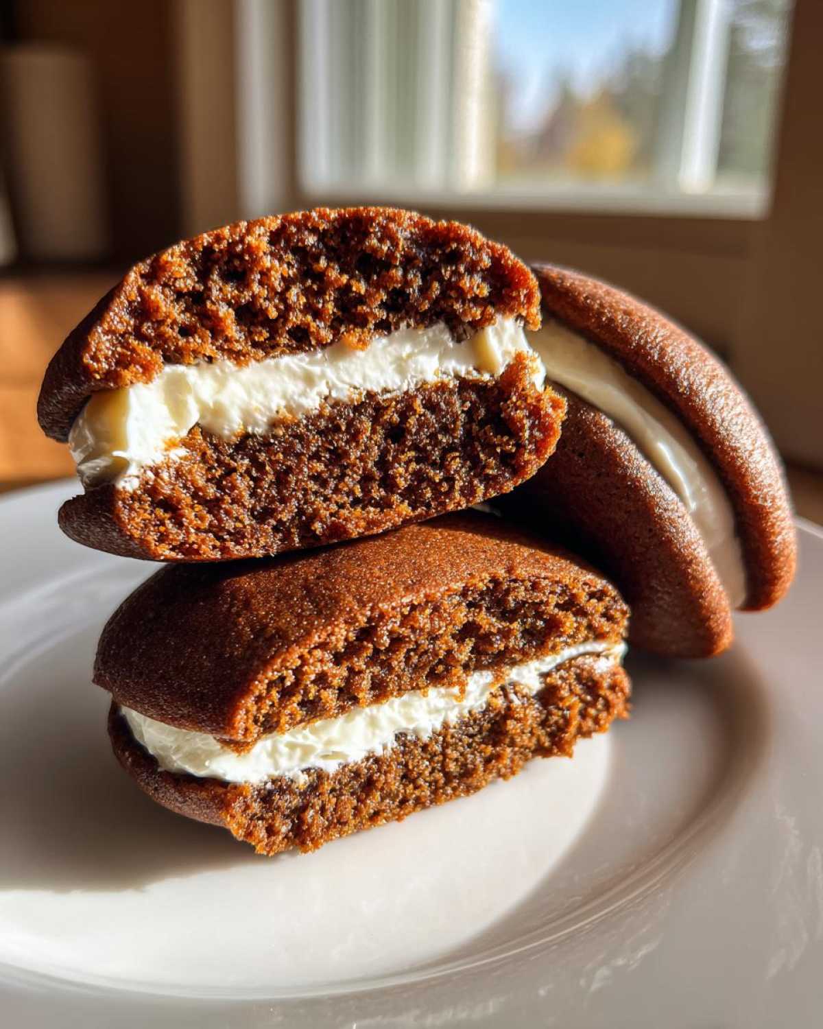 Soft Gingerbread Whoopie Pies - detail 2