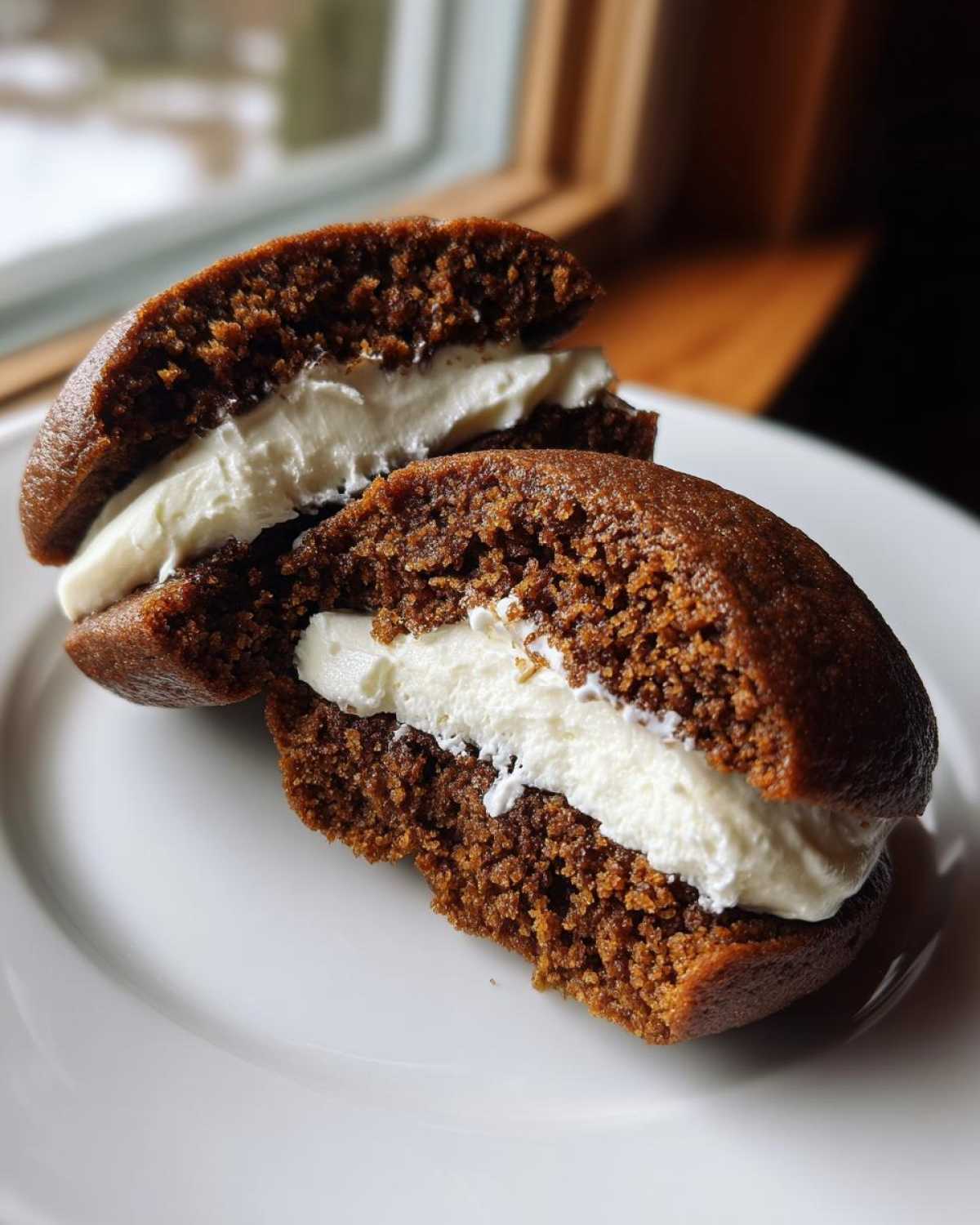 Soft Gingerbread Whoopie Pies - detail 3
