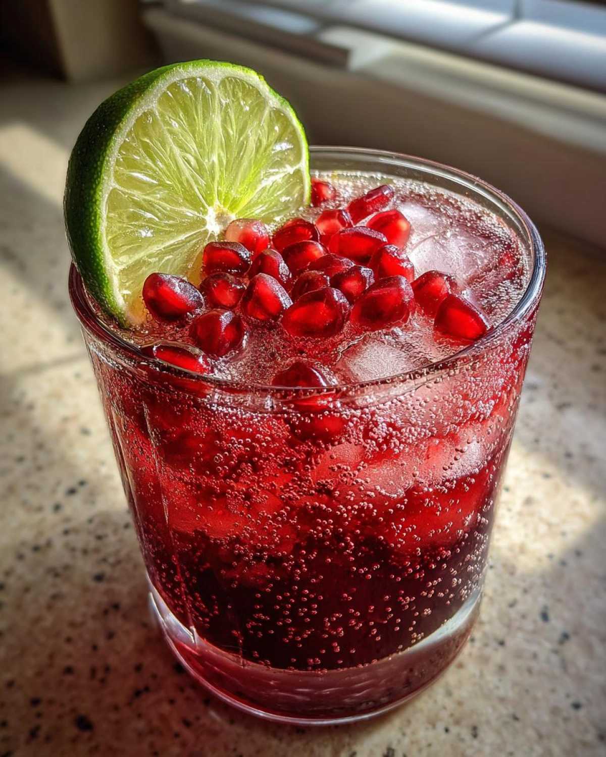 Sparkling Pomegranate Punch - detail 3