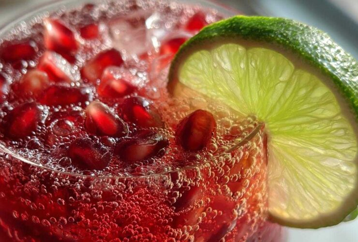 Sparkling Pomegranate Punch