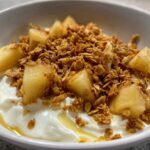 Spiced Pear Granola Yogurt Bowl