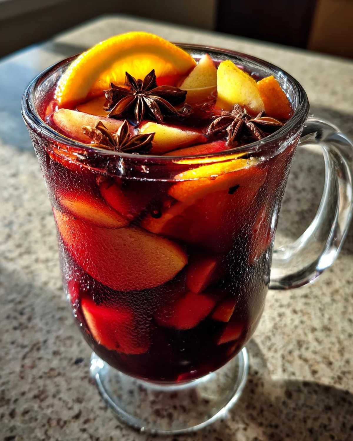 Spiced Pear Sangria - detail 1