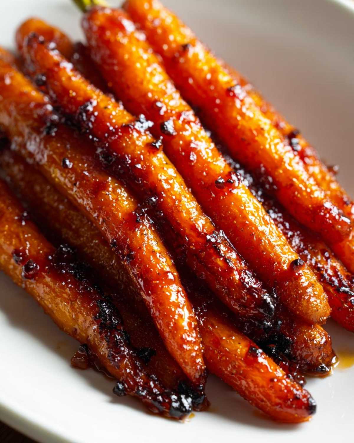 Spicy Honey Glazed Carrots - detail 2