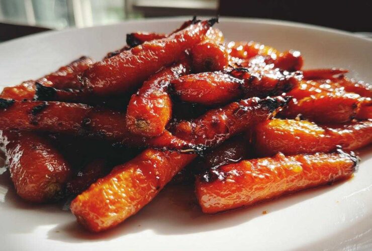 Spicy Honey Glazed Carrots