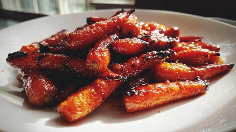 Spicy Honey Glazed Carrots