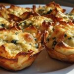 Spinach Artichoke Dip Bites