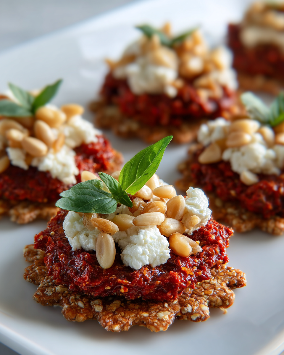 Sun-Dried Tomato Pesto Bites - detail 1
