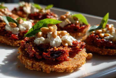 Sun-Dried Tomato Pesto Bites