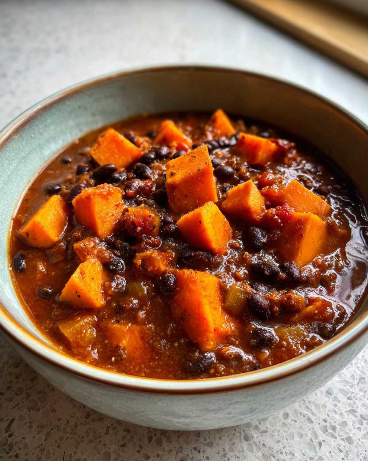 Sweet Potato Black Bean Chili - detail 1