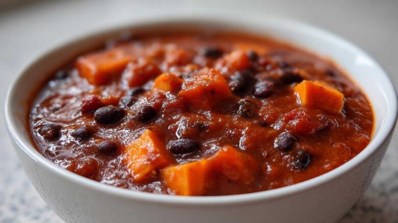 Sweet Potato Black Bean Chili