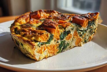 Sweet Potato and Spinach Frittata