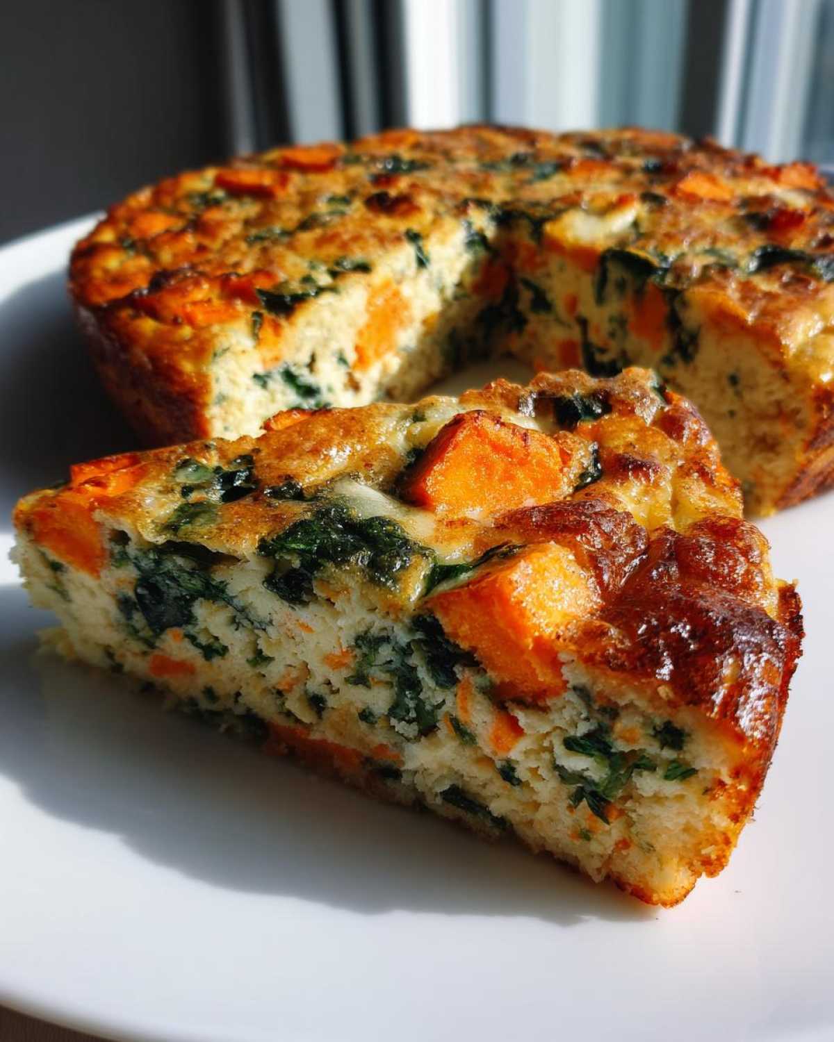Sweet Potato and Spinach Frittata - detail 4