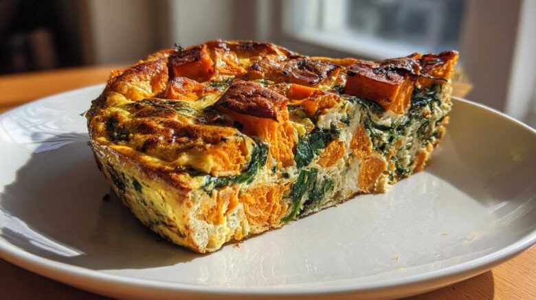 Sweet Potato and Spinach Frittata