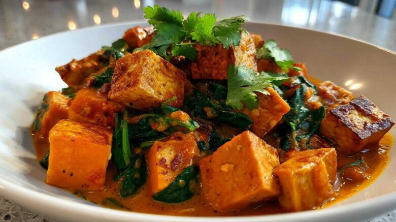 Tofu and Sweet Potato Thai Curry