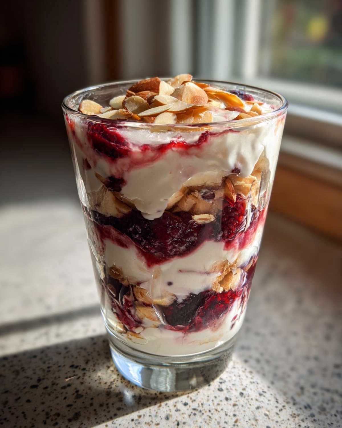 Warm Berry Almond Parfait - detail 2