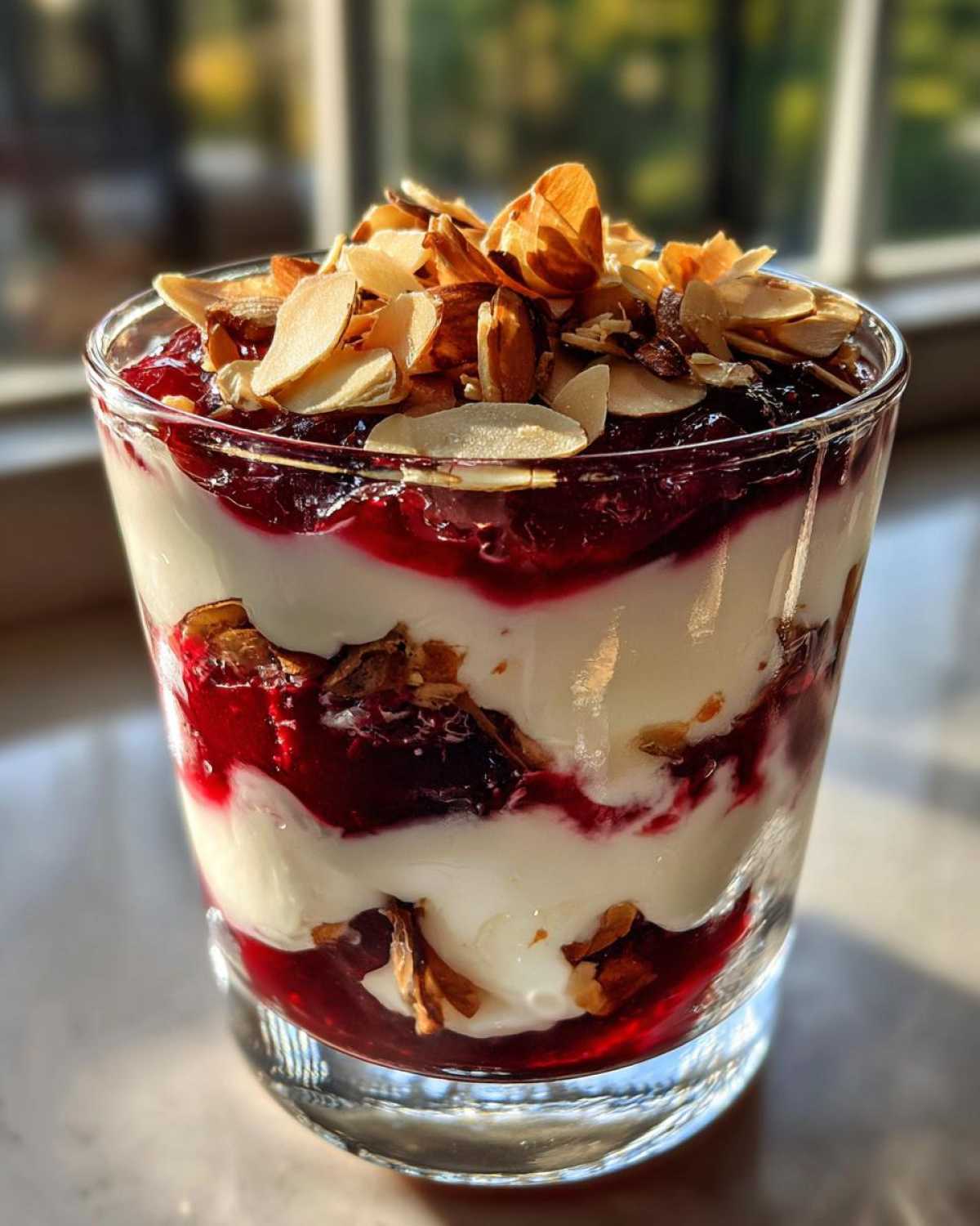 Warm Berry Almond Parfait - detail 3