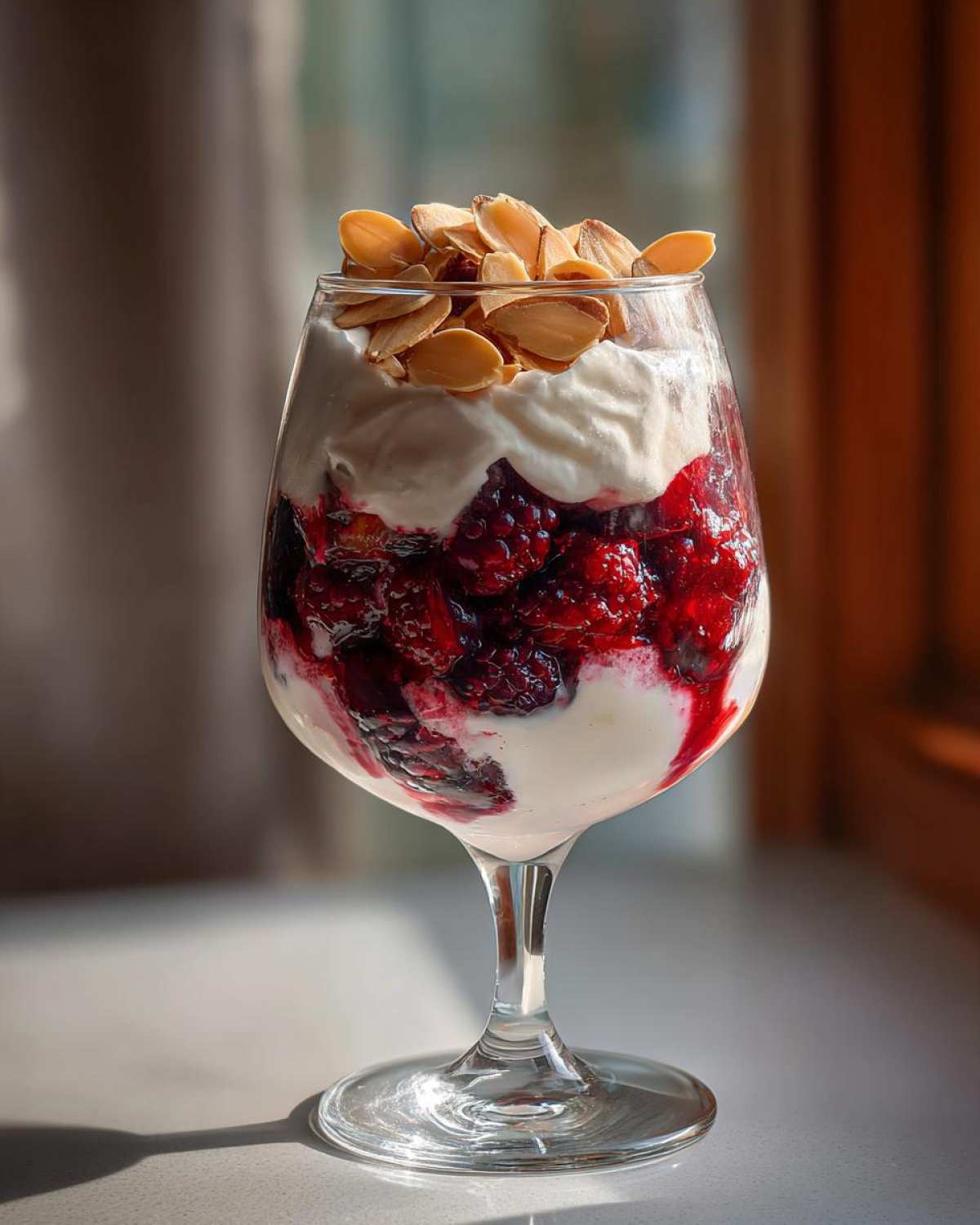 Warm Berry Almond Parfait - detail 4