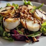 Warm Goat Cheese and Pear Salad