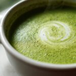 Warm Pea and Mint Soup